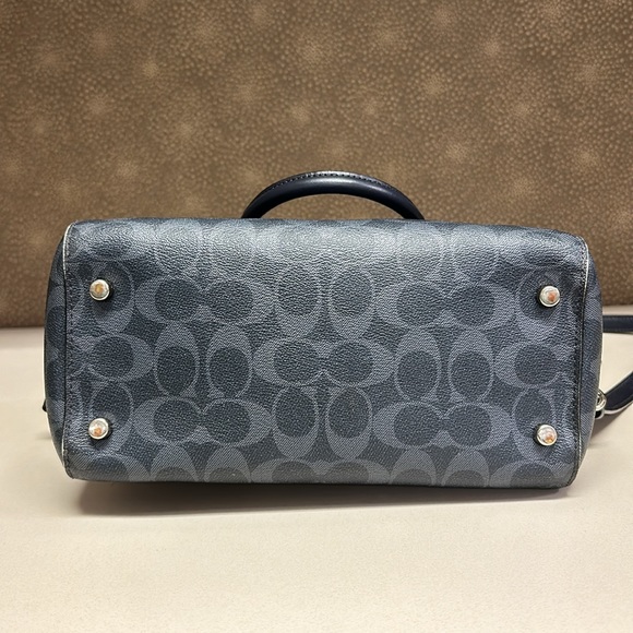 SOLD🔥🔥🔥Coach Rowan Satchel In Signature Canvas Crossbody Bag - Picture 8 of 16